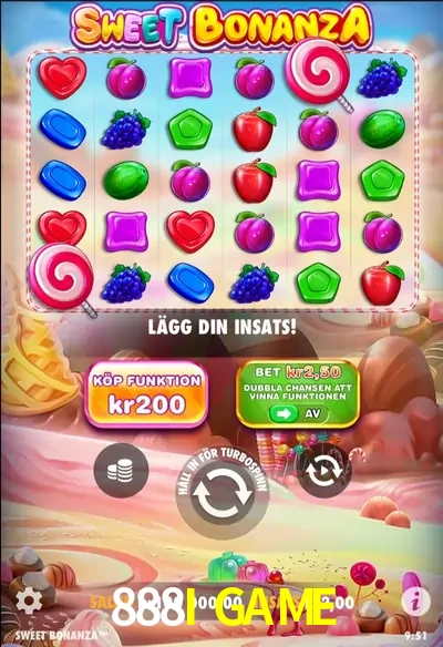 888I GAME — Sweet Bonanza slot | Play on Android APK & iPhone for real money | Pragmatic Play